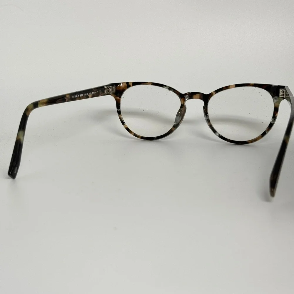 Warby Parker Leila N 263 Tortoise Shell Eyeglasses Frames 48-18-140 Women